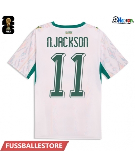 Günstige Senegal Nicolas Jackson #11 Heimtrikot WM 2026 Kurzarm